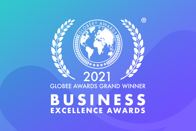 2021 Globee Awards Grand Winner Tapcheck award